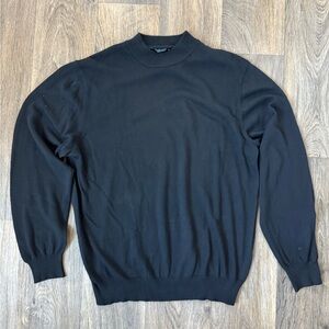 Toscano Men’s Black Sweater Made in Italy